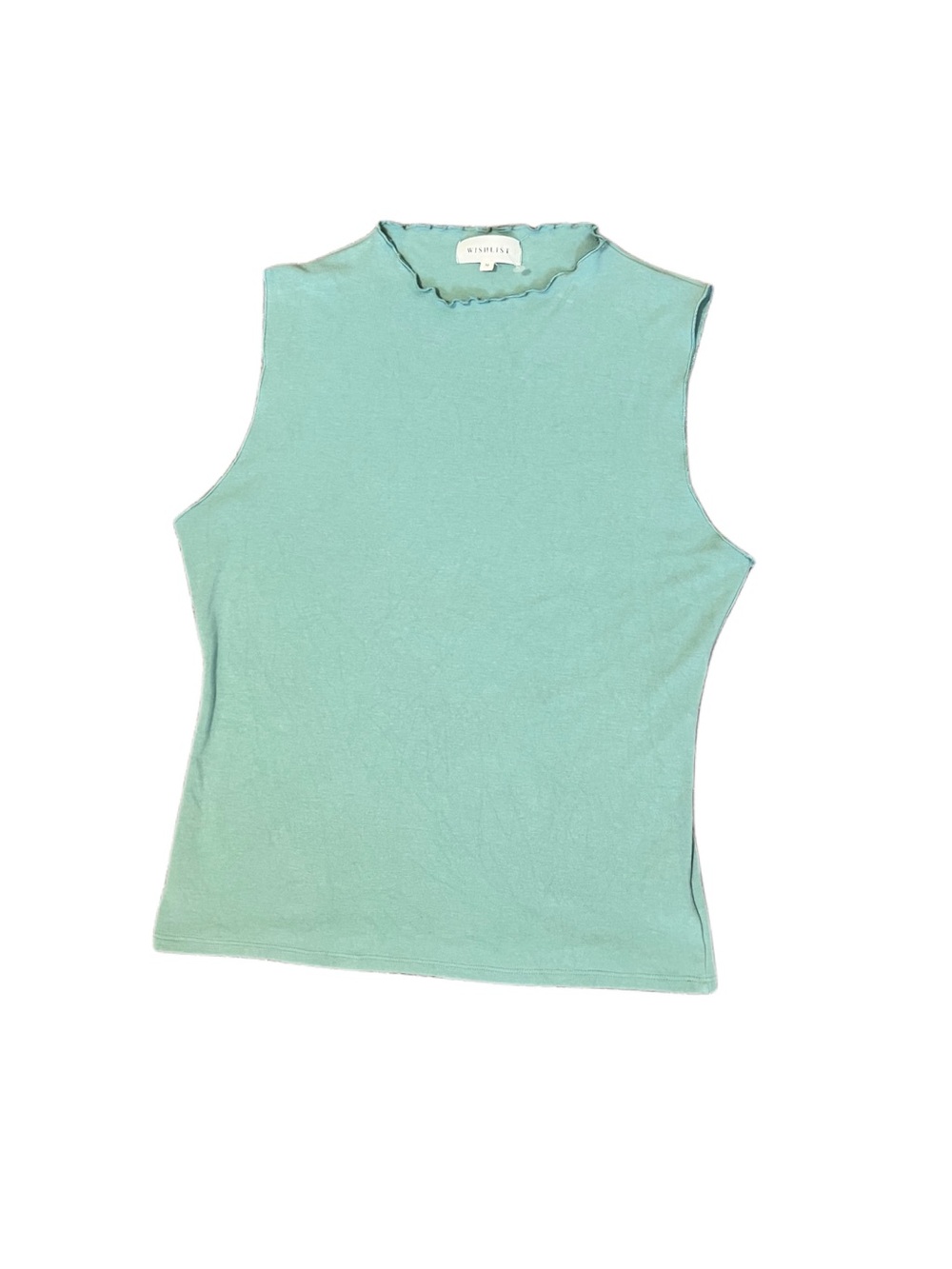 Mint Green Sleeveless Halterneck